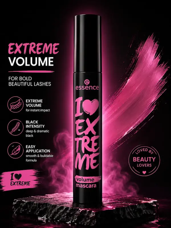 ریمل حجم‌دهنده اسنس Volume Mascara حجم 12 میلی‌لیتر