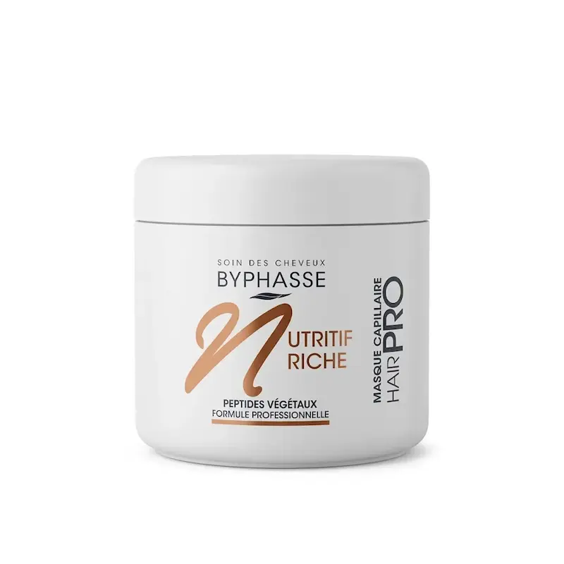 ماسک مو بایفاس Byphasse مدل Nutritif Riche حجم ۵۰۰ میلی لیتر