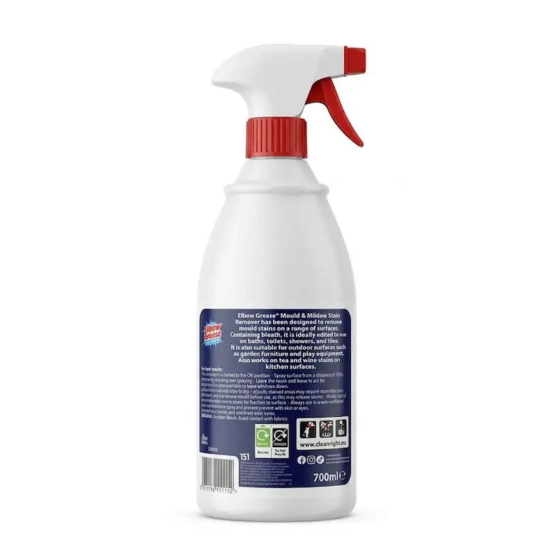 اسپری ضد کپک و قارچ البو گریس Elbow Grease مدل Mould & Mildew Stain Remover حجم 700 میلی لیتر