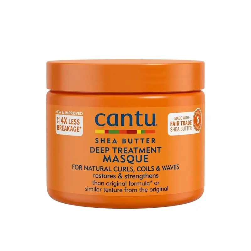 ماسک موی ترمیم کننده عمیق شی باتر کانتو Cantu مدل Deep Treatment Masque حجم 340 گرم