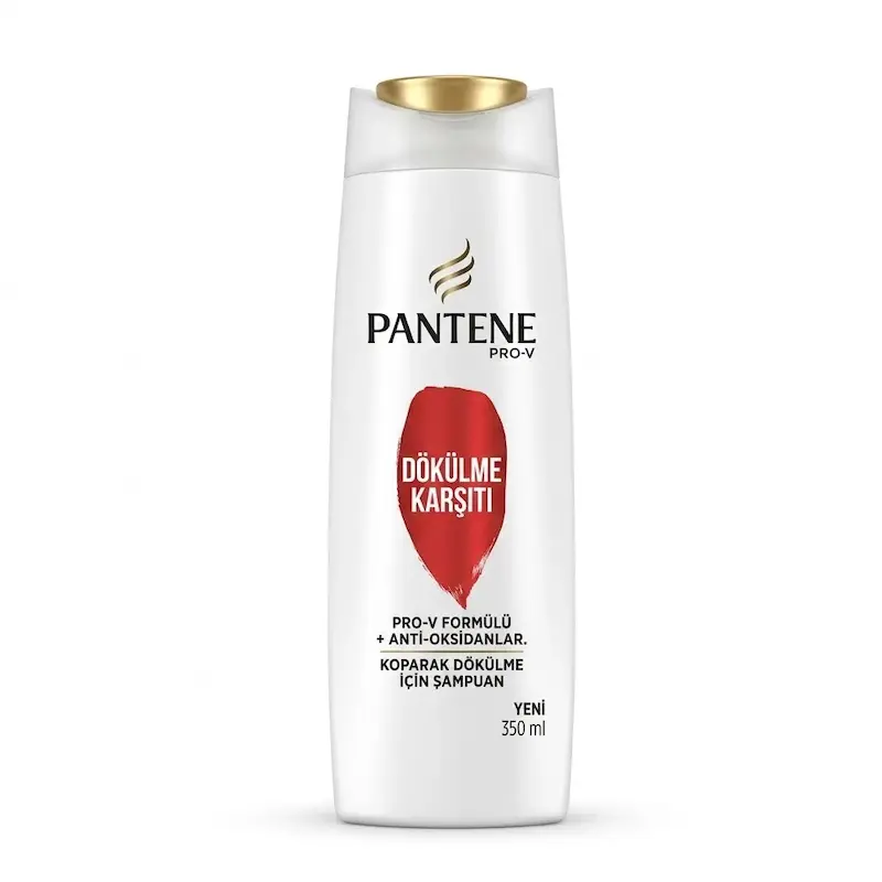 شامپو ضد ریزش مو پنتن Pantene مدل Dokulme Karsiti حاوی انتی اکسیدان حجم 350 میلی لیتر