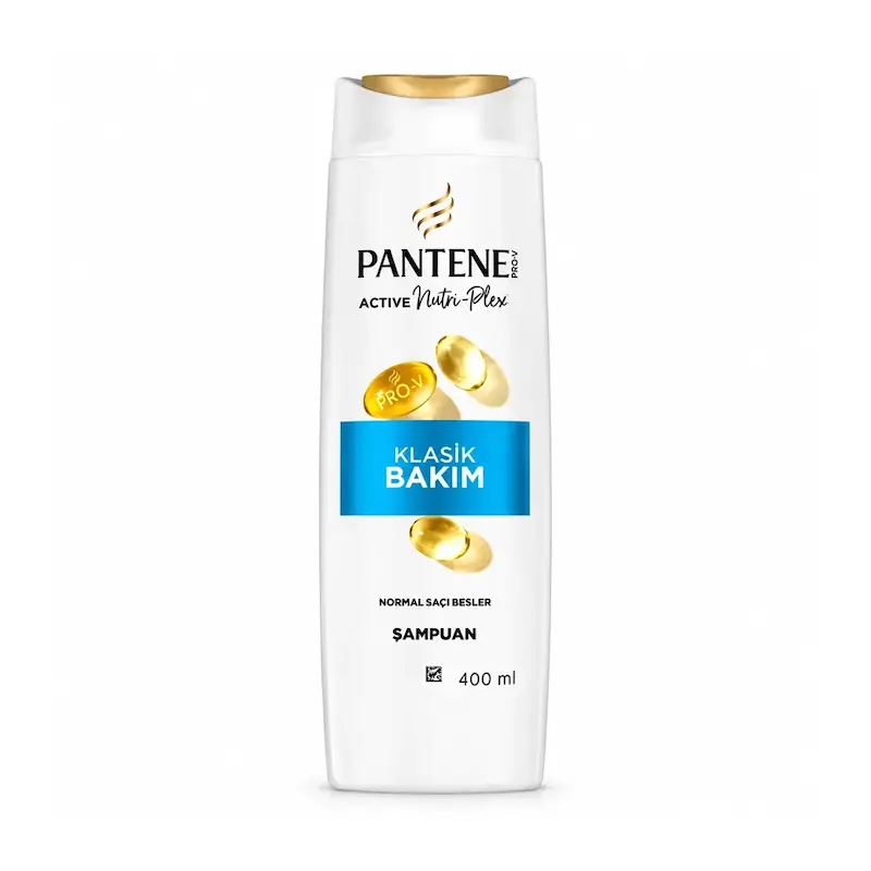 شامپو مو پنتن Pantene سری Pro-V مدل Klasik Bakim حجم 400 میلی لیتر