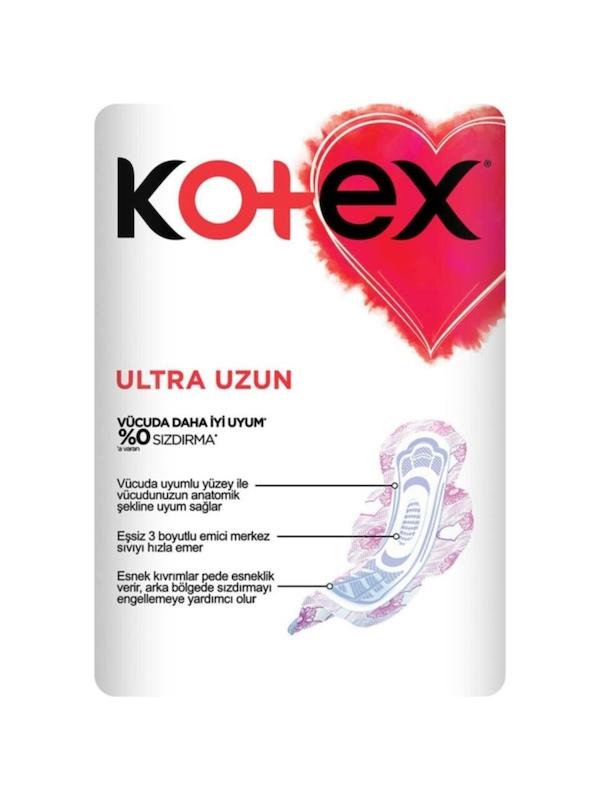 نوار بهداشتی روزانه کوتکس KOTEX مدل ULTRA UZUN بسته 18 عددی