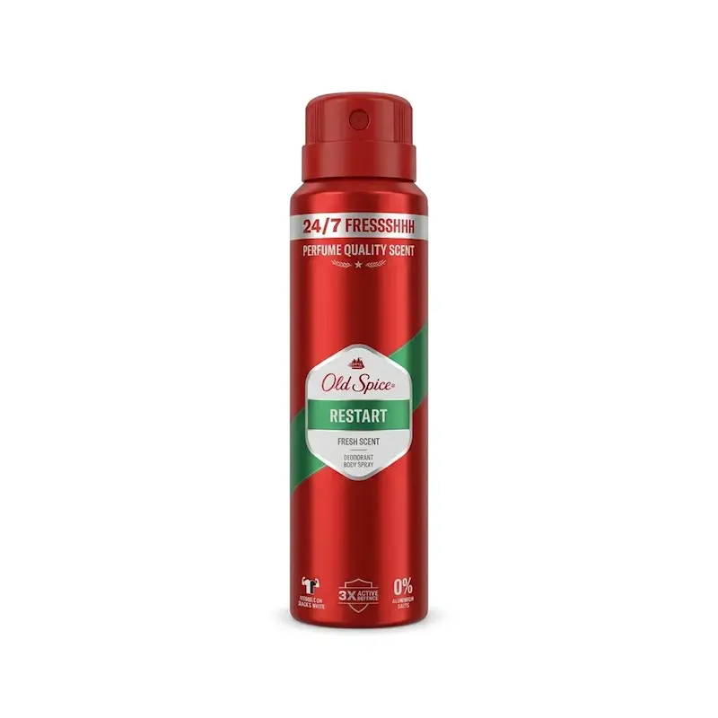 اسپری ضد تعریق مردانه اولد اسپایس Old Spice RESTART حجم 150 میل