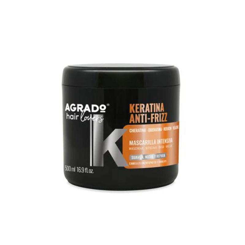 ماسک نرم کننده مو آگرادو Agrado مدل Keratina مناسب برای انواع مو حجم 500 میلی لیتر