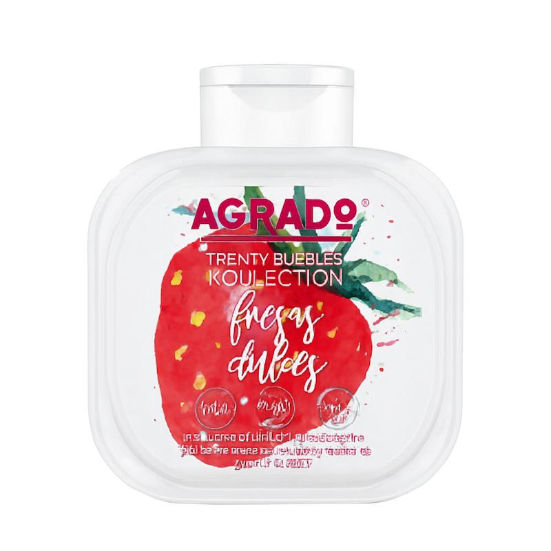 شامپو بدن آگرادو Agrado با رایحه توت فرنگی حجم 750 میلی لیتر