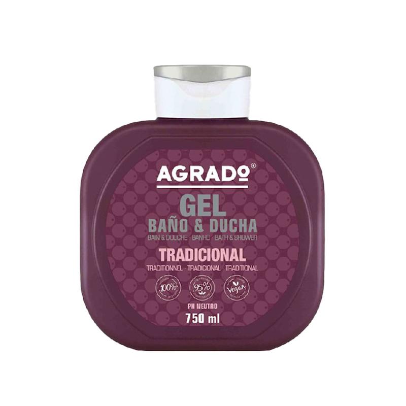 شامپو بدن آگرادو Agrado مدل Traditional حجم 750 میلی لیتر