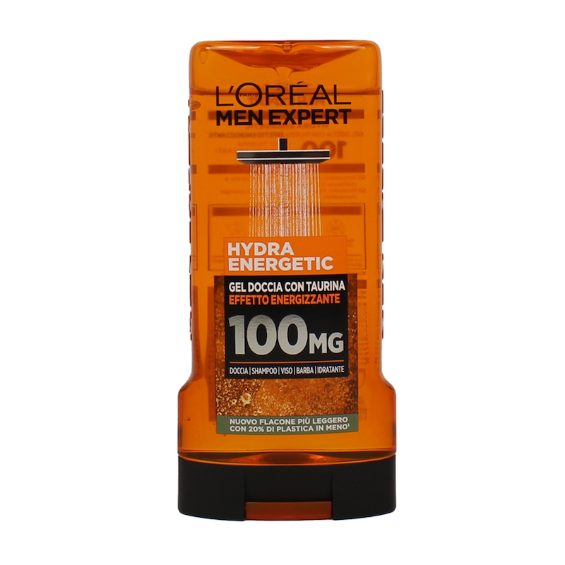 شامپو سر و بدن لورآل LOREAL مدل HYDRA ENERGETIC حجم 300 میلی لیتر