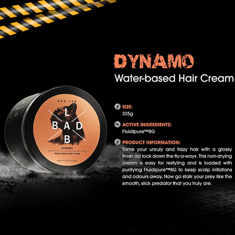 کرم حالت دهنده مو بدلب Bad Lab مدل DYNAMO حجم 325 میلی لیتر