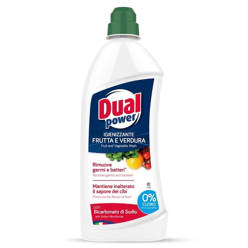 محلول شستشو و ضد عفونی میوه و سبزیجات دوآل پاور حجم 1000 میل
