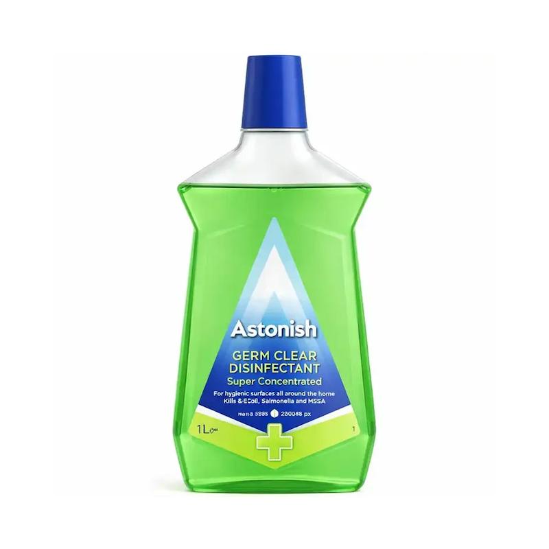 مایع کف شوی و ضدعفونی کننده سطوح استونیش Astonish مدل Premium حجم 1000 میلی لیتر