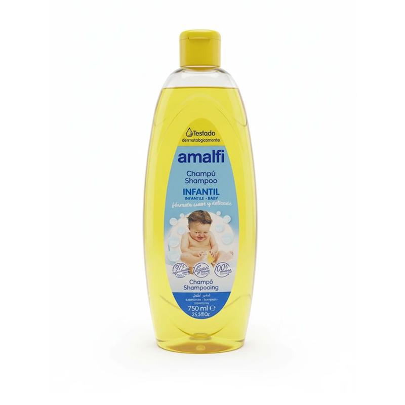 شامپو کودک آمالفی Amalfi مدل نوزاد حجم 750 میل
