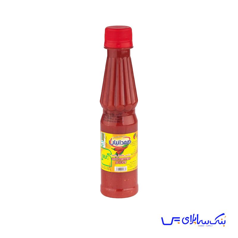 سس گوجه فرنگی فلفل 80 گرمی همدانیان کارتن 56 عددی