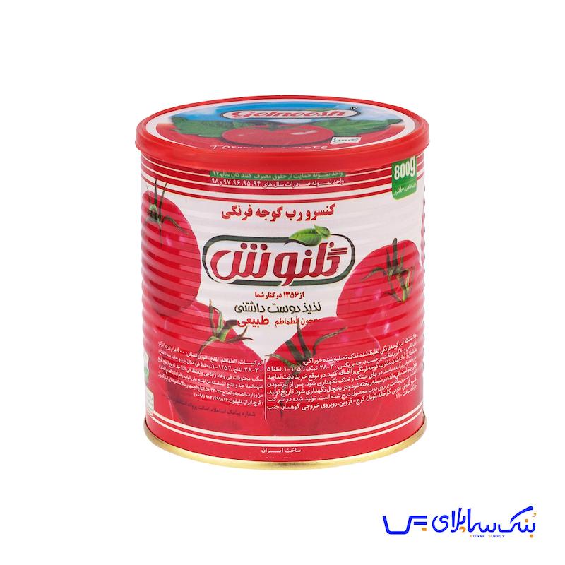 رب گوجه فرنگی 800 گرمی 12 عددی گلنوش