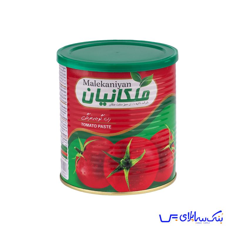 رب گوجه فرنگی 800 گرمی 12 عددی ملکانیان 