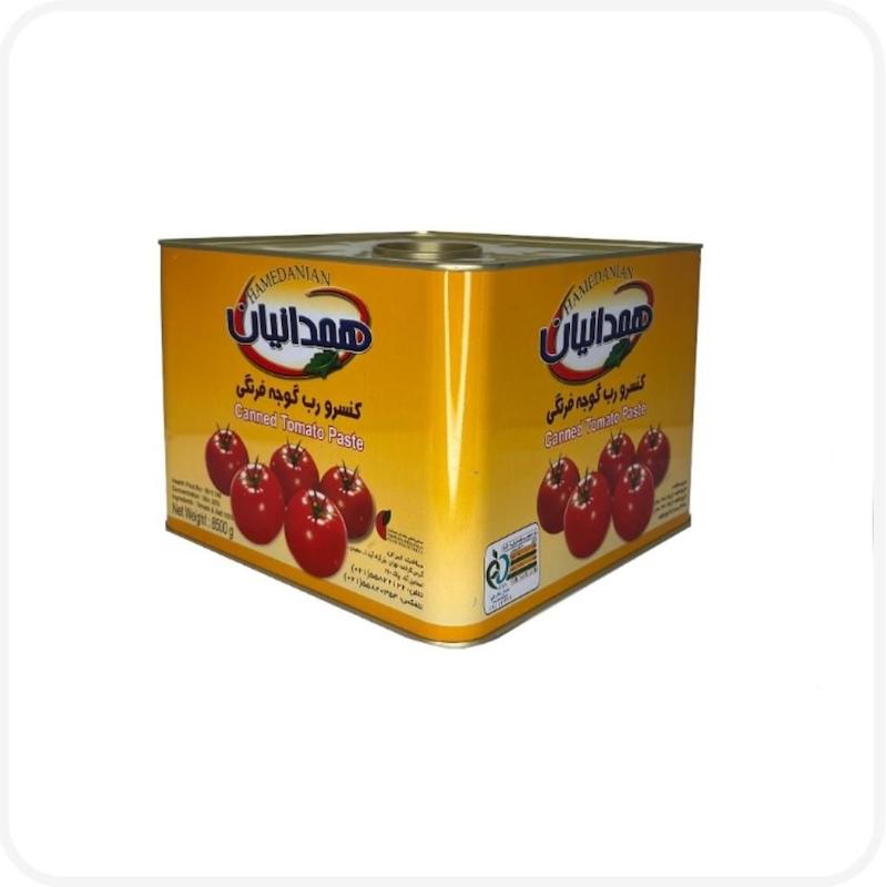 رب گوجه فرنگی همدانیان وزن 9 کیلوگرمی