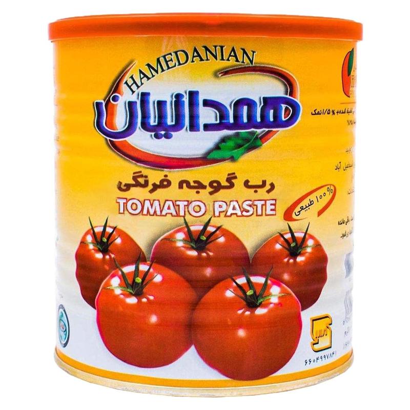 رب گوجه فرنگی همدانیان وزن 800 گرمی