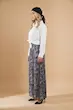 دامن شلواری پوست ماری