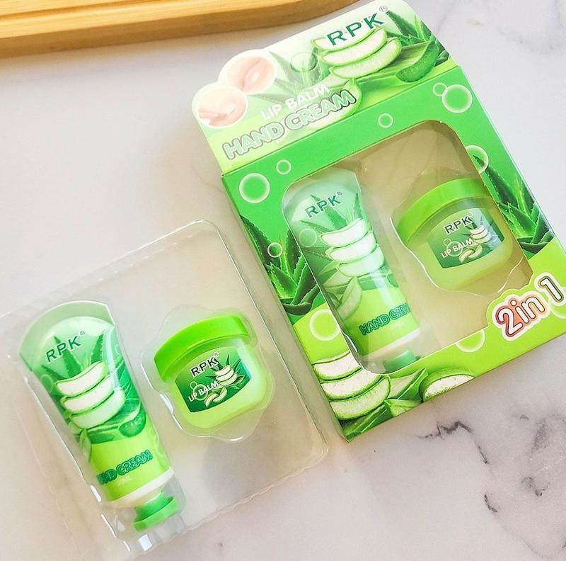 پک کرم دست و بالم لب آلوئه ورا ۲ عددی RPK 