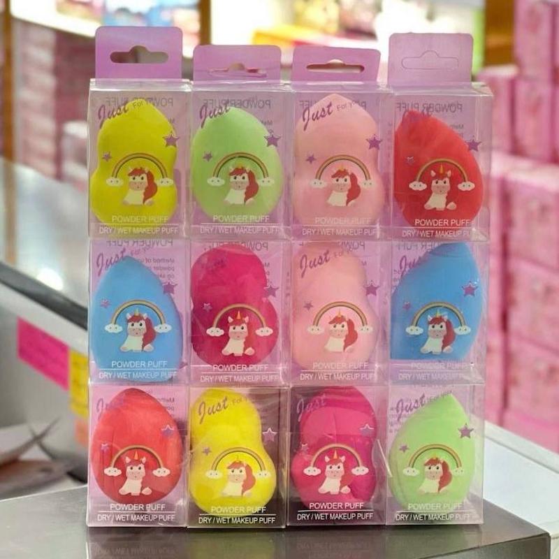 پد آرایشی و بیوتی بلندر تخم مرغی مدل یونیکورن