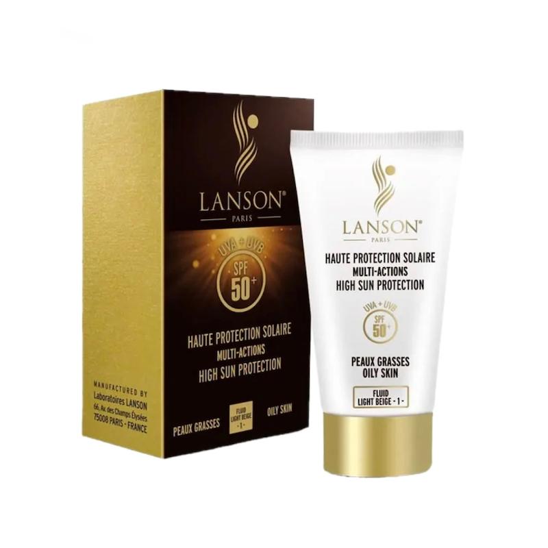 کرم ضد آفتاب رنگی لانسون فرانسه SPF50 حجم ۴۰ میلی لیتر