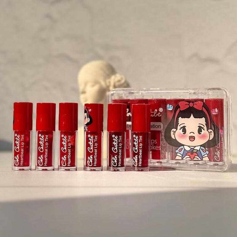 پک تینت لب و گونه کالر کاستل مدل سفید برفی ۶ عددی