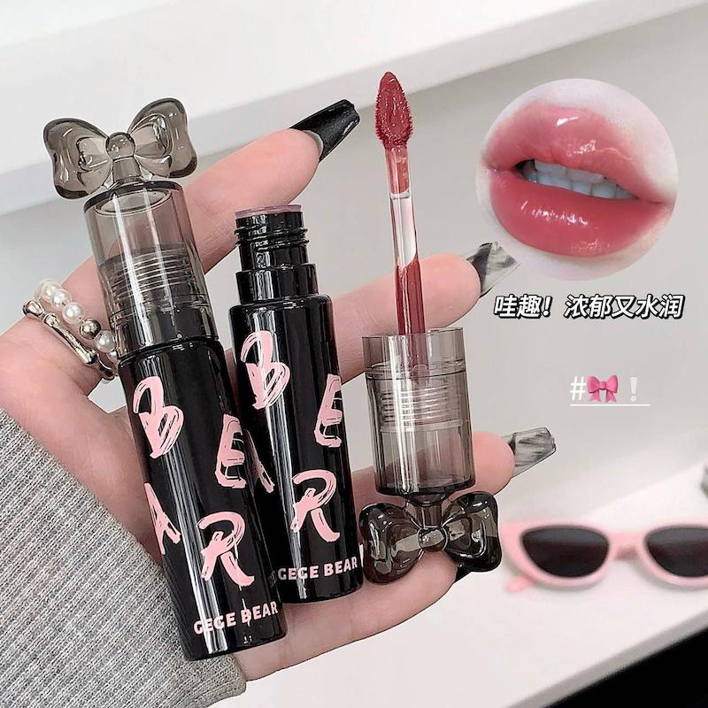 رژلب مایع خیس جیجی بیر پاپیونی Gege Bear