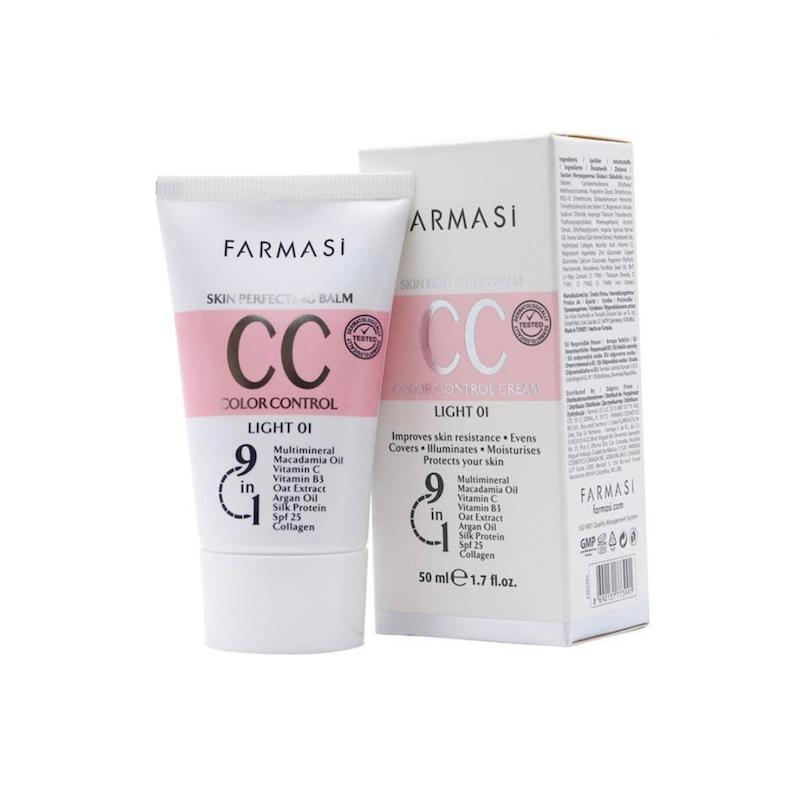 سی سی کرم فارماسی spf 25 حجم ۵۰ میلی لیتر Farmasi CC Cream