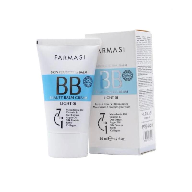 بی بی کرم فارماسی spf 15 حجم ۵۰ میلی لیتر Farmasi BB Cream