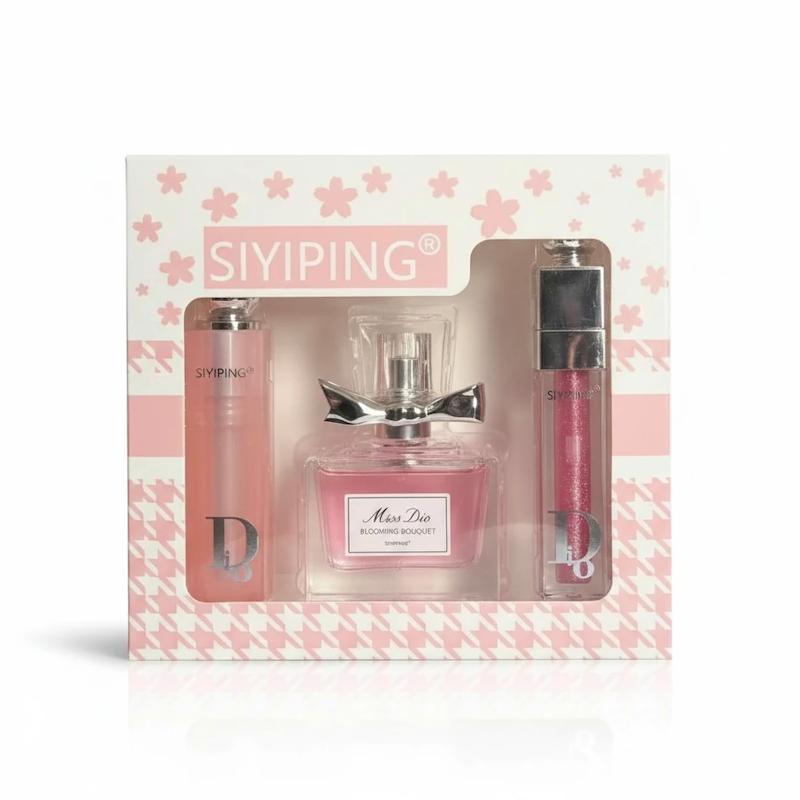 پک میس دیور ۳ عددی (عطر، لیپ گلاس و بالم لب) Dior Gift Box