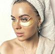 پچ زیر چشم ورقه ای طلا و خاویار بیوآکوا وزن ۷.۵ گرم Golden Caviar Eye Mask