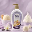 لوسیون بدن بستنی وانیلی مغذی بیوآکوا وزن ۴۰۰ گرم Vanilla Ice Cream Nourish Body Lotion
