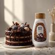 نمک بدن لایه بردار کیک شکلاتی بیوآکوا وزن ۴۳۰ گرم Chocolate Cake Bath Salt