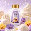 نمک بدن لایه بردار بستنی وانیلی بیوآکوا وزن ۴۳۰ گرم Vanilla Ice cream bath salt