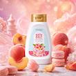 نمک بدن لایه بردار ماکارون هلو بیوآکوا وزن ۴۳۰ گرم Peach Macaron Bath Salt