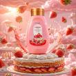 نمک بدن لایه بردار کیک توت فرنگی بیوآکوا وزن ۴۳۰ گرم Strawberry Cake Bath Salt