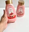 نمک بدن لایه بردار کیک توت فرنگی بیوآکوا وزن ۴۳۰ گرم Strawberry Cake Bath Salt
