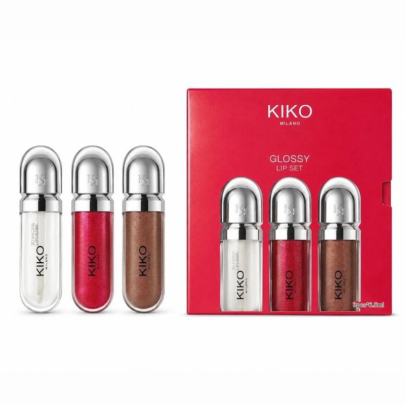 پک لیپ گلاس کیکو میلانو ۳ عددی (مسترکوالیتی) Glossy Lip Set 