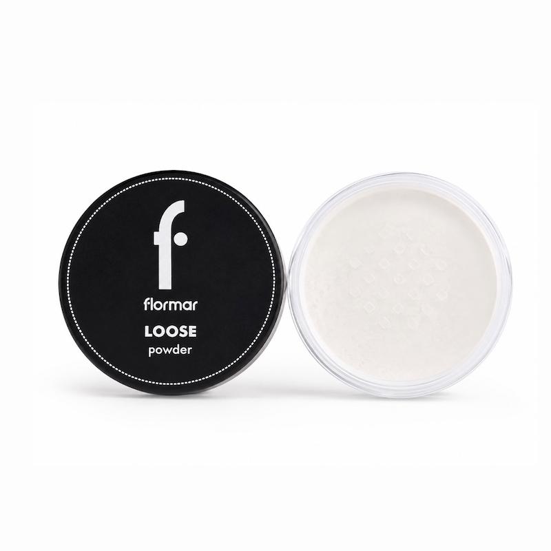 پودر فیکس آرایش فلورمار بی رنگ Flormar Loose Powder 