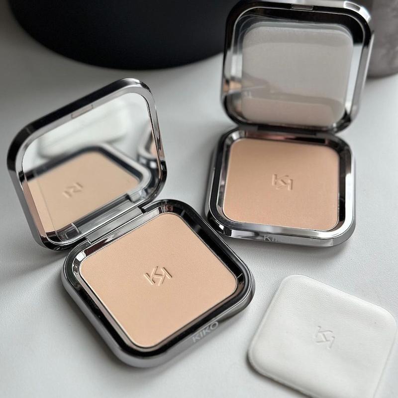 پنکک کیکو میلانو دو طبقه مستر کوالیتی  KIKO Milano Double Layer Compact Powder