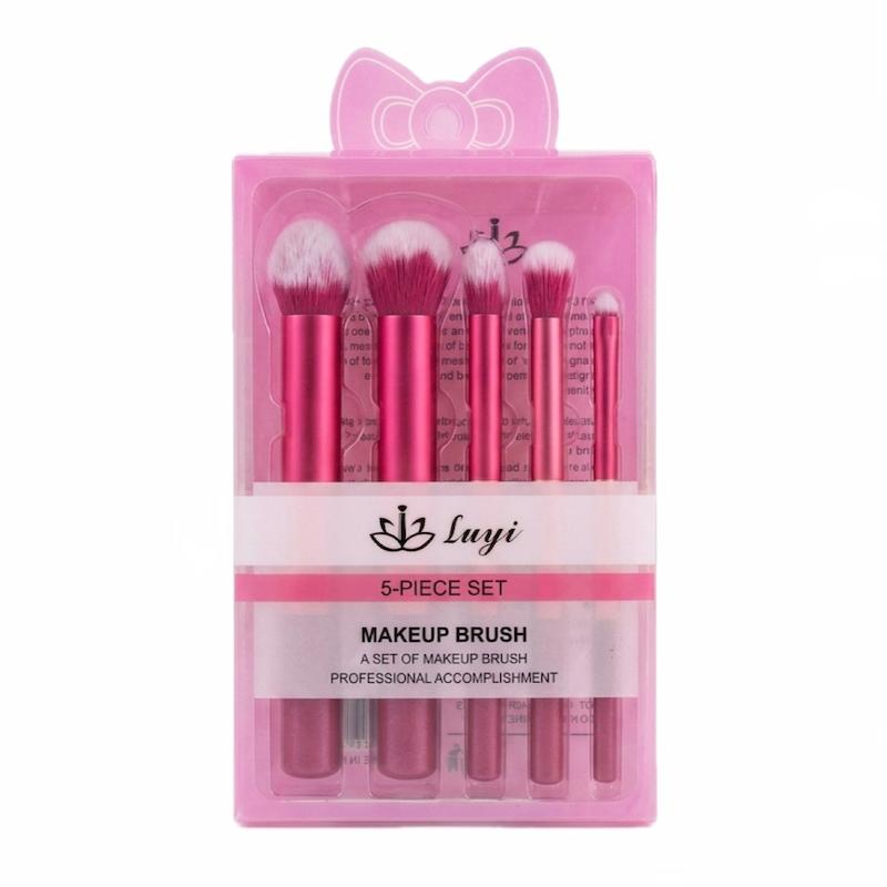 ست براش آرایشی حرفه ای لویی ۵ عددی Luyi Makeup Brush Set