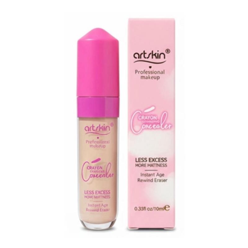 کانسیلر مایع صورتی آرت اسکین حجم ۱۰ میلی لیتر Artskin Long Lasting 16h Concealer 