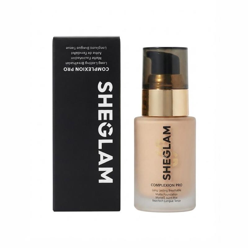 کرم پودر شیگلم مات Complexion Pro حجم ۳۰ میلی ‌لیتر  SHEGLAM Complexion Pro Long Lasting Breathable Matte Foundation 