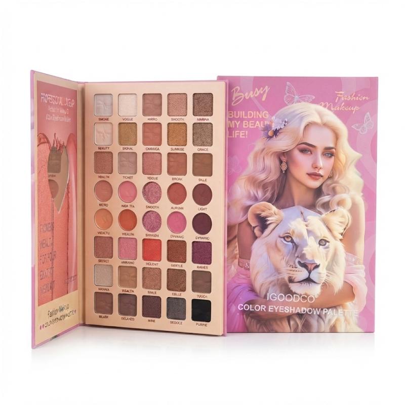 پالت سایه چشم و هایلایتر آیگودکو ۴۰ رنگ Lion Girl 