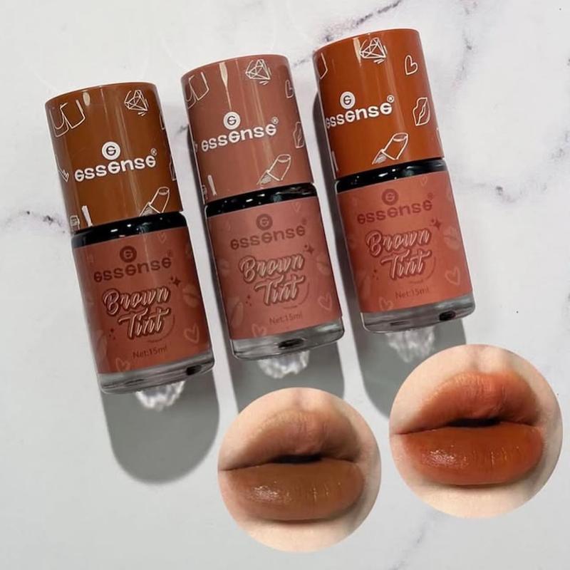 تینت لب و گونه اسنس قهوه ای حجم ۱۵ میلی لیتر Essence Lip & Cheek Tint 