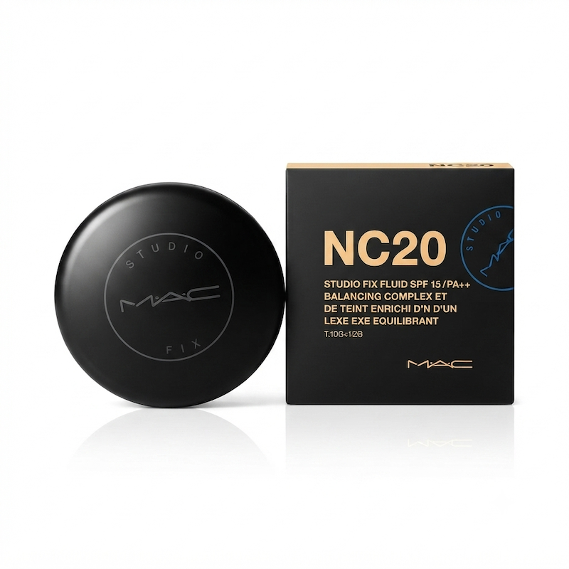 پنکک دو طبقه مک استودیو فیکس MAC Studio Fix Powder Plus Foundation