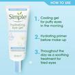 کرم ژل دور چشم آبرسان سیمپل Water Boost حجم ۲۵ میلی لیتر Simple Water Boost Hydrating Eye Gel 25ml