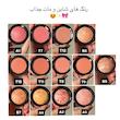 رژگونه و سایه چشم پودری باربین Barbin Powder Blush & Eyeshadow