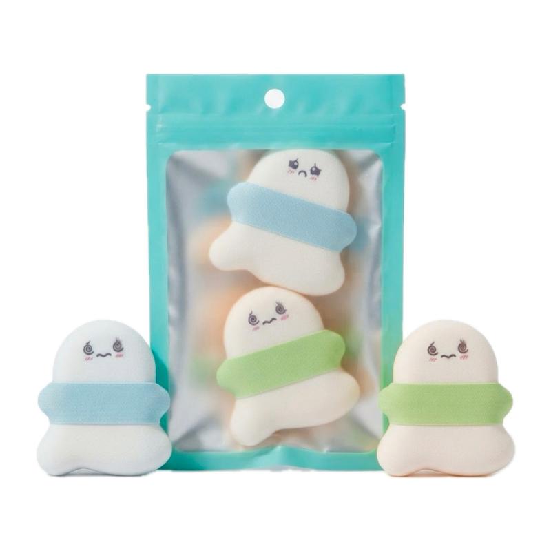 پک پد آرایشی انگشتی روح ۲ عددی وارداتی Ghost Finger Makeup Sponge 
