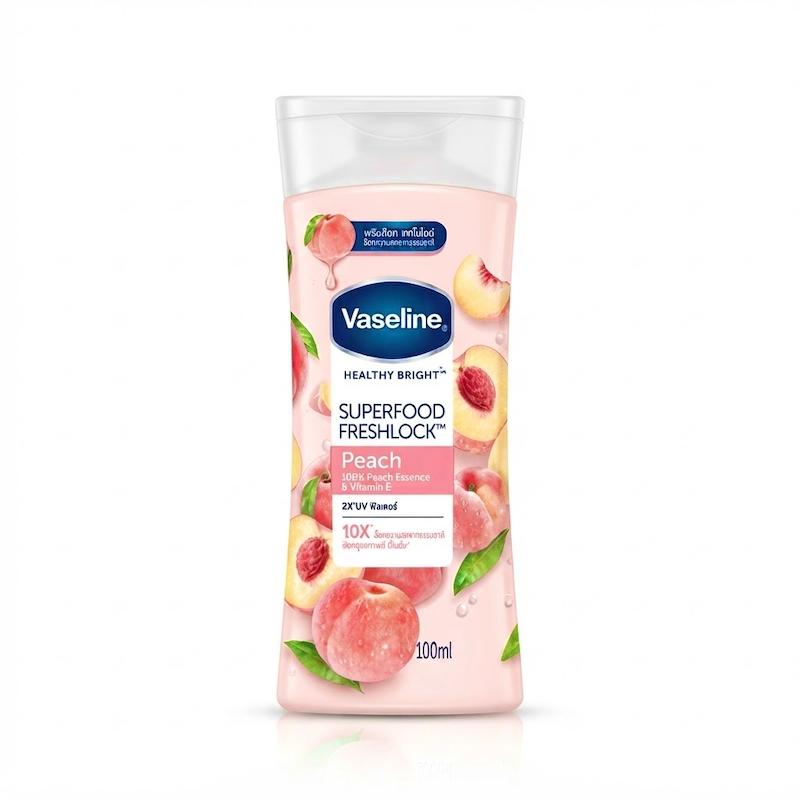 لوسیون بدن وازلین مدل هلو Vaseline Peach Body Lotion